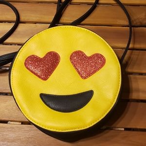 Emoji Crossbody Purse, Hearts